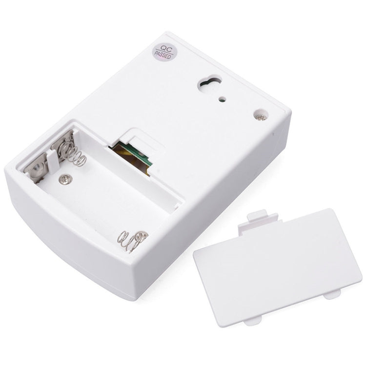 VOYE V006B2 Wireless Remote Control Chime Door Bell with Double-Receiver(White)