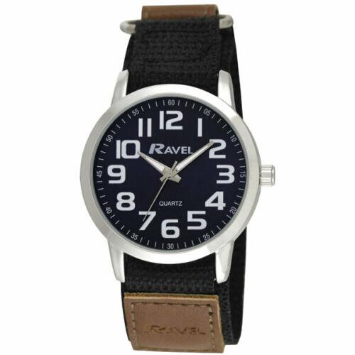 Ravel Ravel Men Sports Case Arabic Dial Velcro Strap Watch R1601.65.23