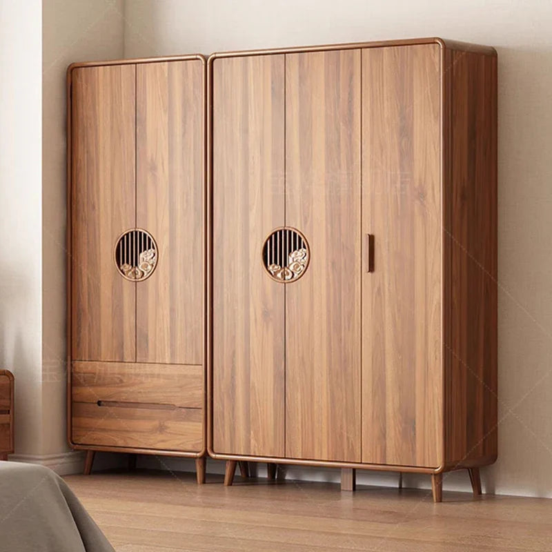 Bedroom Assembly Cupboard Wardrobe Closet Modern Chinese Storage Wardrobe Wooden Locker Room Mueble Organizador Furniture Home