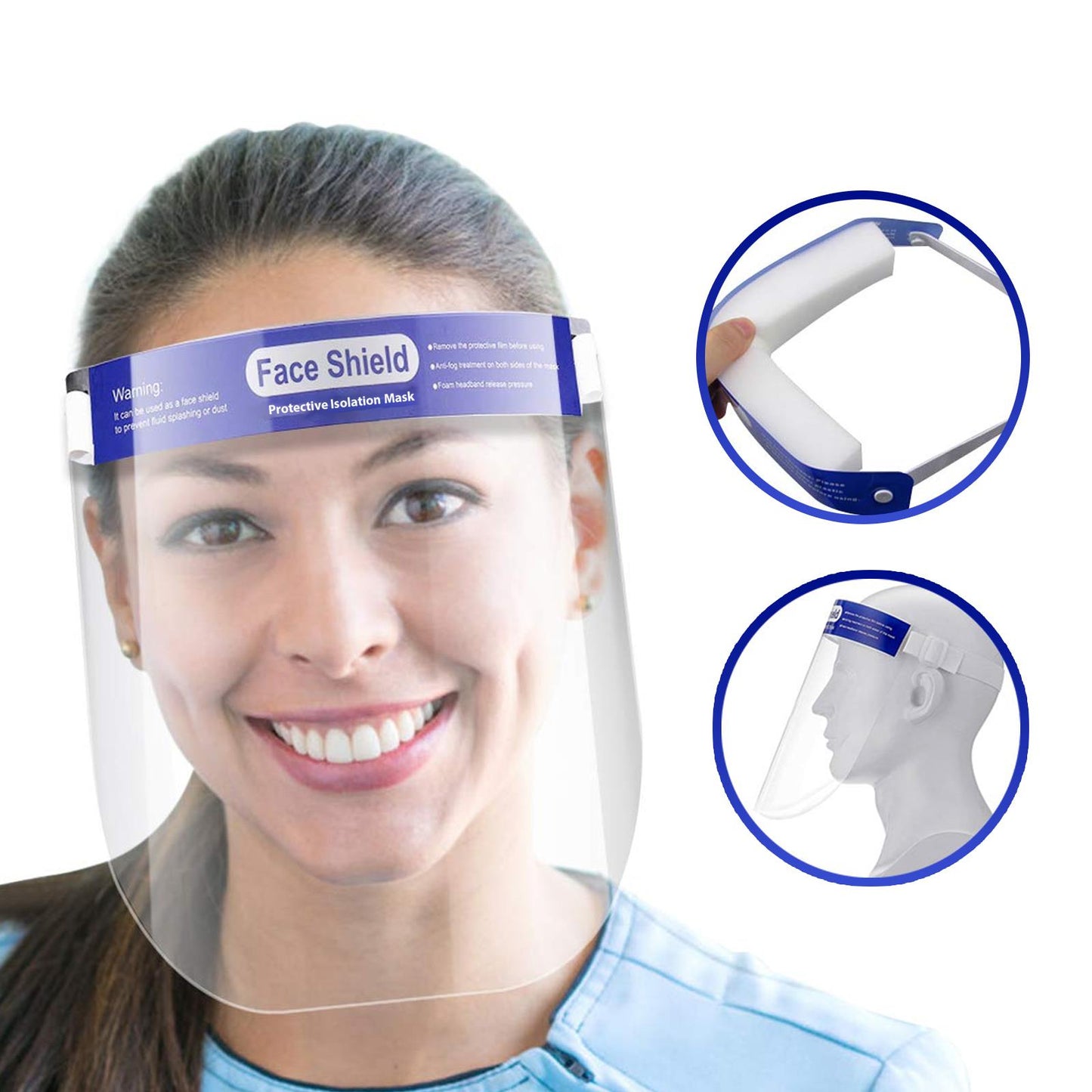 1x Face Shield -  PMS-869083 A-1887 AS-10682