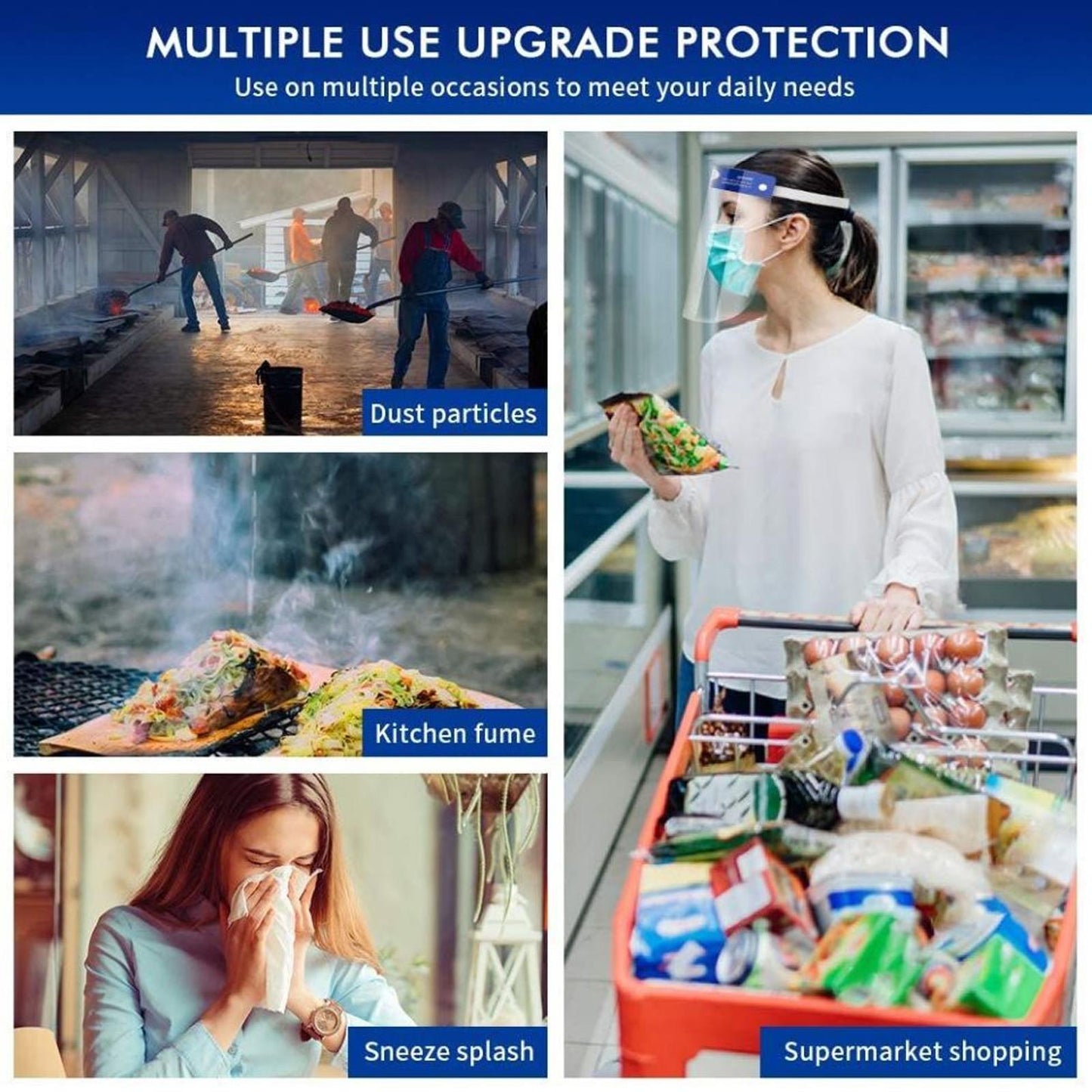 1x Face Shield -  PMS-869083 A-1887 AS-10682