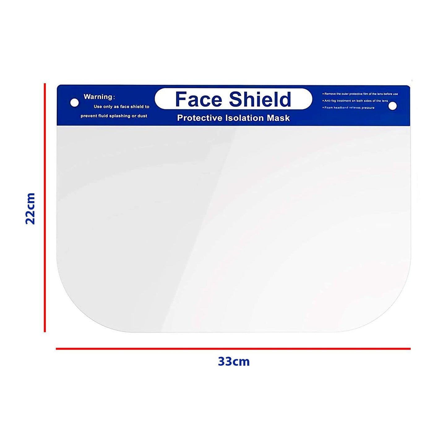 1x Face Shield -  PMS-869083 A-1887 AS-10682