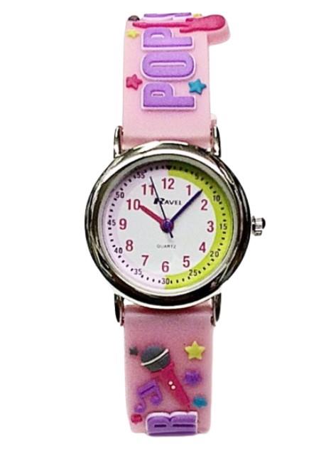 Ravel Ravel Children Girls 3D Cartoon Time Teacher Watch Pop Star R1513.48P
