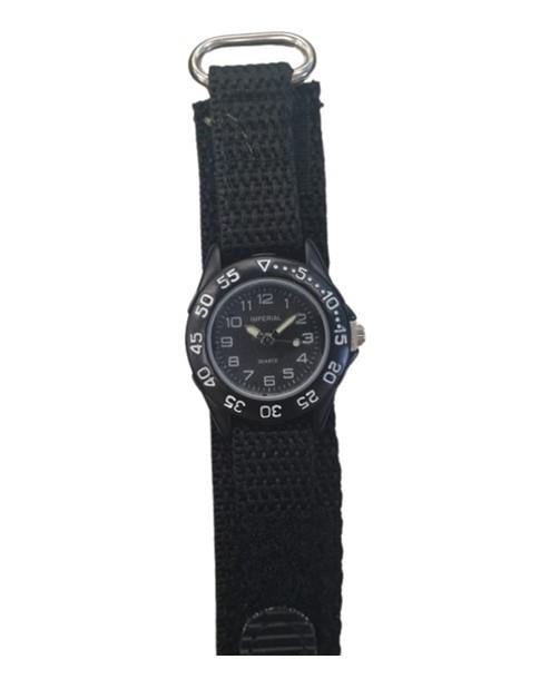 Imperial Imperial Kid's Girls & Boys Blue Mini Dial with Velcro Strap Easy Fasten Watch IMP428N CLEARANCE NEEDS RE-BATTERY