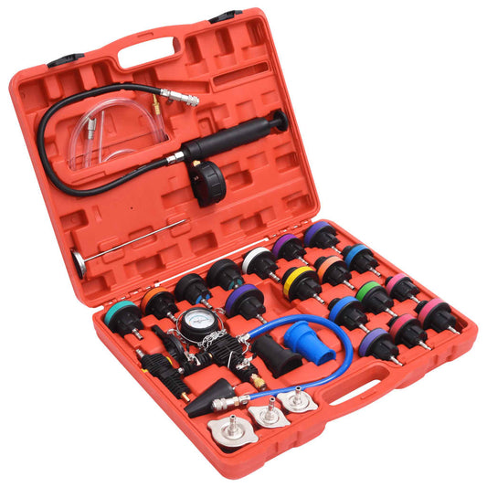 vidaXL vidaXL 28 Piece Radiator Pressure Tester Kit