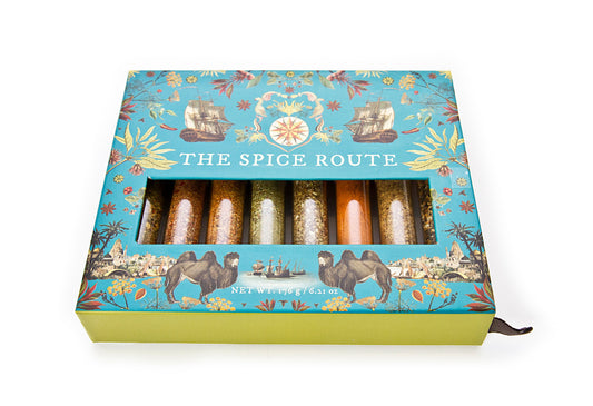 eat.art Spice Route Premium Selection | Around The World Spice Set | Includes Own Spice Stand