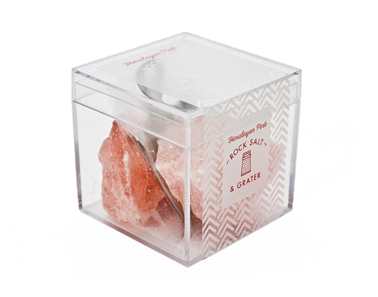 eat.art Himalayan Rock Salt and Mini Grater | Quirky Food Gifts