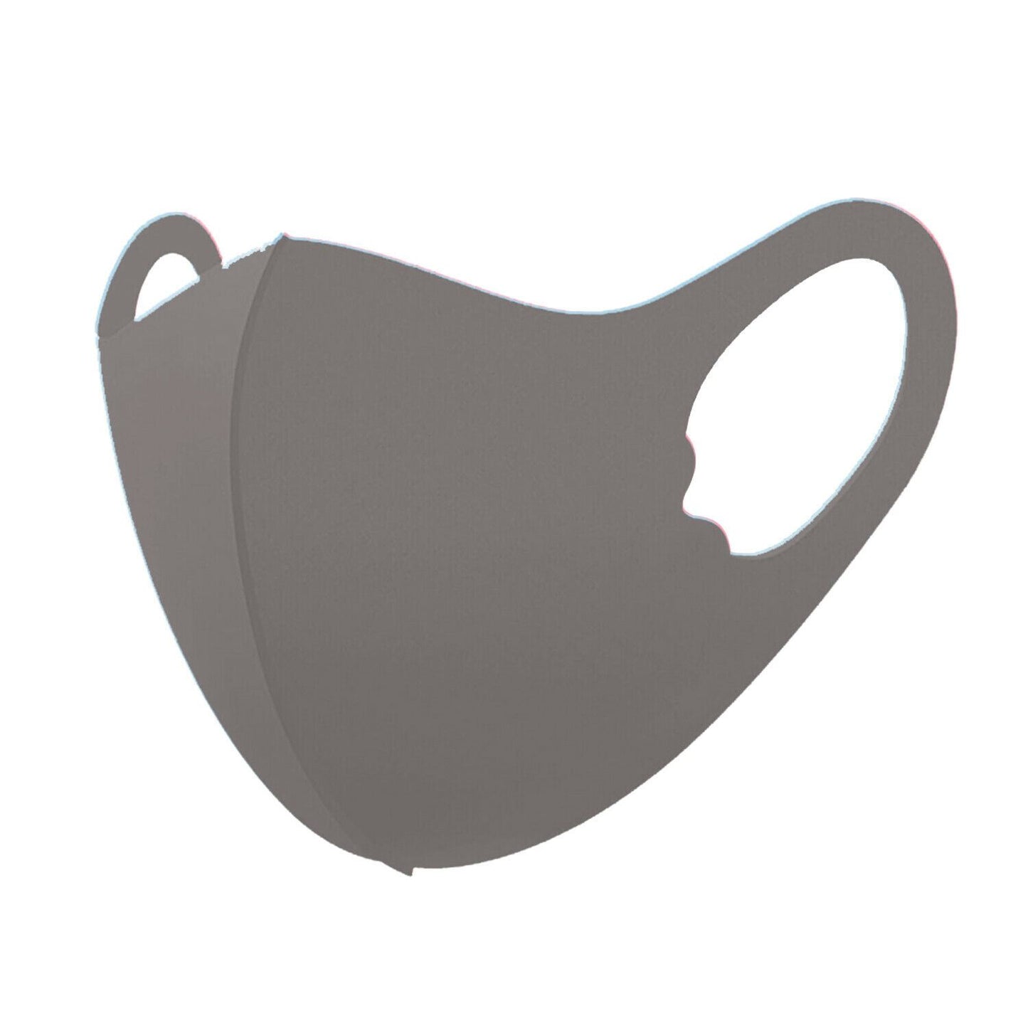 Aquarius Nitrile Powder Free Small (Age 10-14) Gloves & Spandex Kids Face Mask (Age 6-12)[1x Grey Face Mask] Brown Small