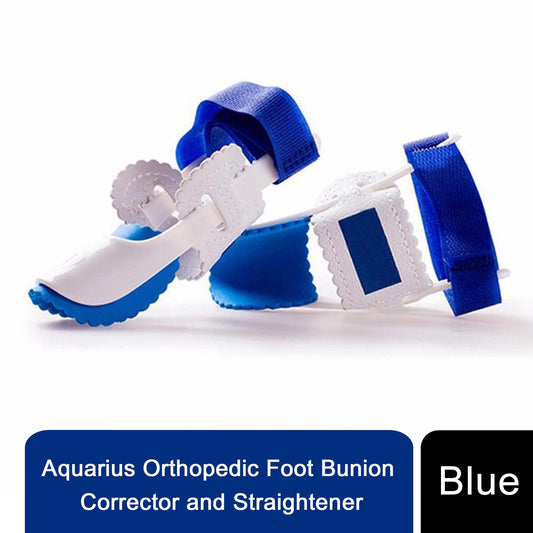 Aquarius Aquarius Orthopedic Foot Bunion Corrector and Straightener Blue Regular