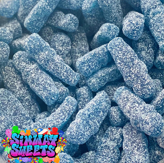 Simway Sweets Kingsway Fizzy Jelly Blue Babies 500g Pouch