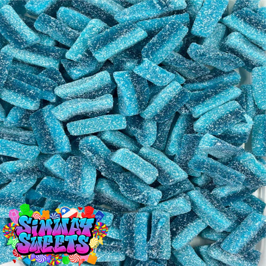 Simway Sweets Kingsway Fizzy Blue Raspberry Watermelons 500g Pouch