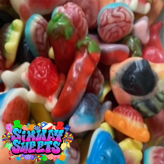 Simway Sweets Simway Sweets Jelly Filled Pick N Mix Party Favours Bulk Buy