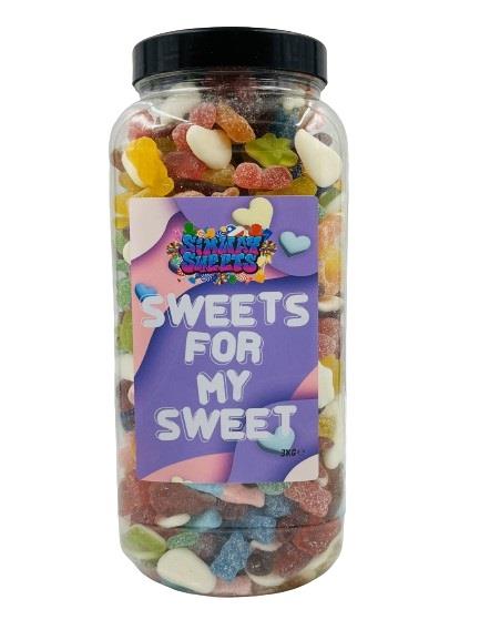 Simway Sweets Sweets For My Sweet 3kg Jar - Fizzy & Jelly Mix