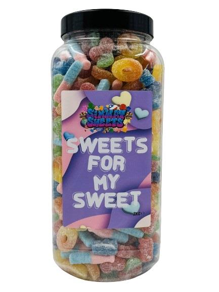 Simway Sweets Sweets For My Sweet 3kg Jar - Fizzy Mix