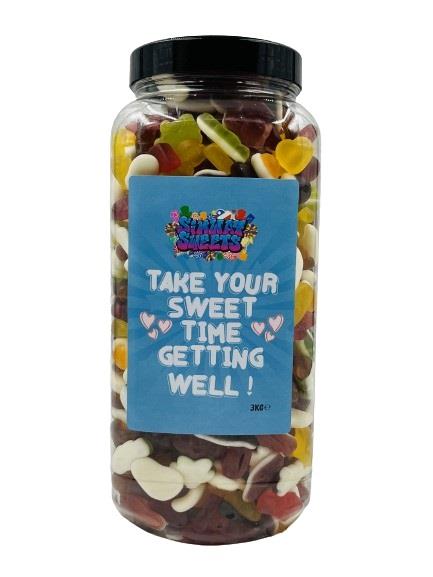 Simway Sweets Get Well 3kg Jar - Jelly Mix