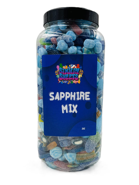 Simway Sweets Simway Sweets Sapphire Mix Sweet Gift Huge Mega 3KG Candy Jar