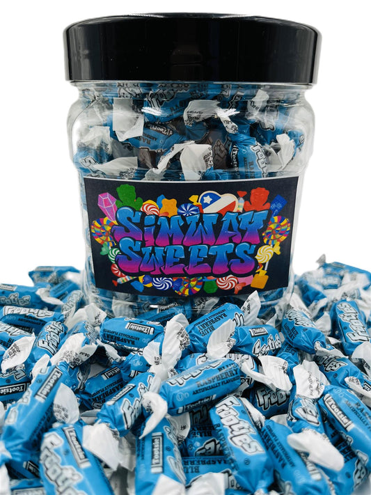 Simway Sweets Frooties Blue Raspberry Jar Avg Count 180