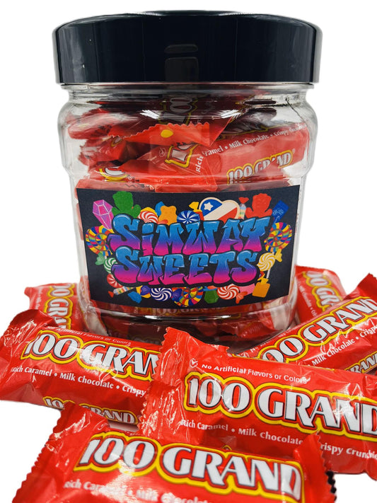 Simway Sweets 100 Grand Chocolate Jar