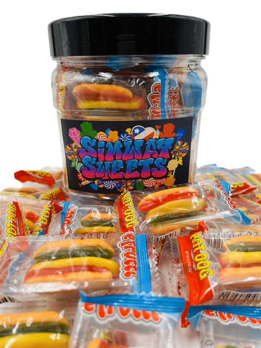 Simway Sweets Efrutti Hotdog Jar
