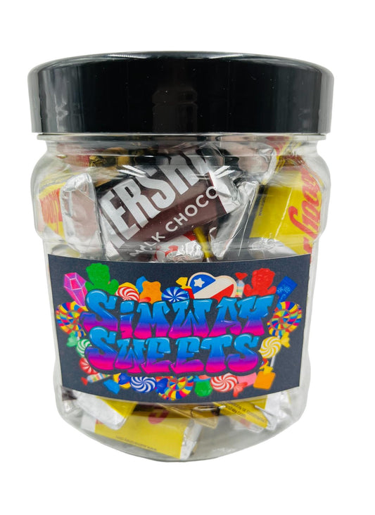 Simway Sweets Hershey Minis Jar