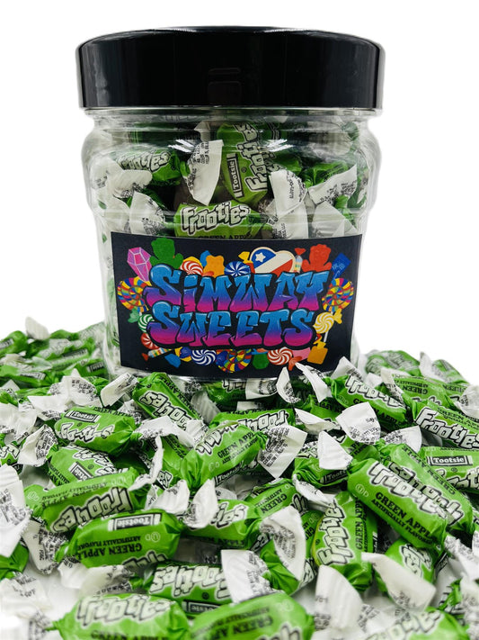 Simway Sweets Frooties Apple Jar Avg Count 180