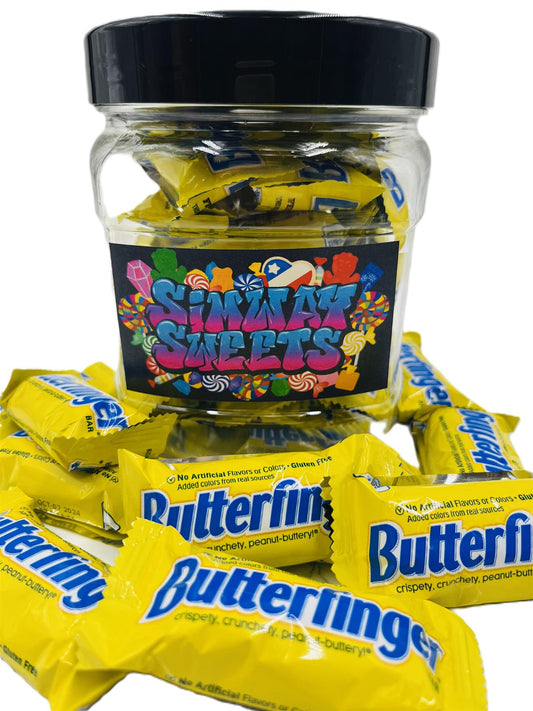 Simway Sweets Butterfinger Chocolate Jar