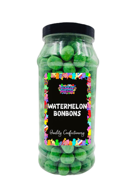 Simway Sweets Watermelon Flavour BonBons Retro Sweets Bon Bons Gift Jar