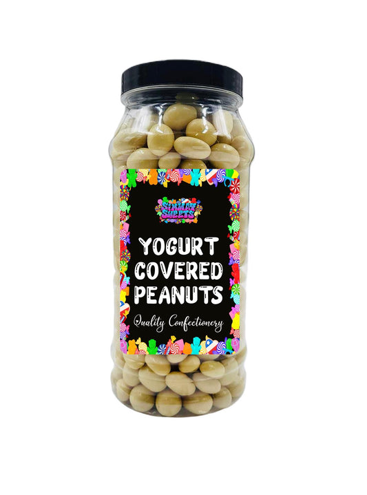 Simway Sweets Yogurt Peanuts Yogurt Covered Peanuts Retro Sweets Gift Jar