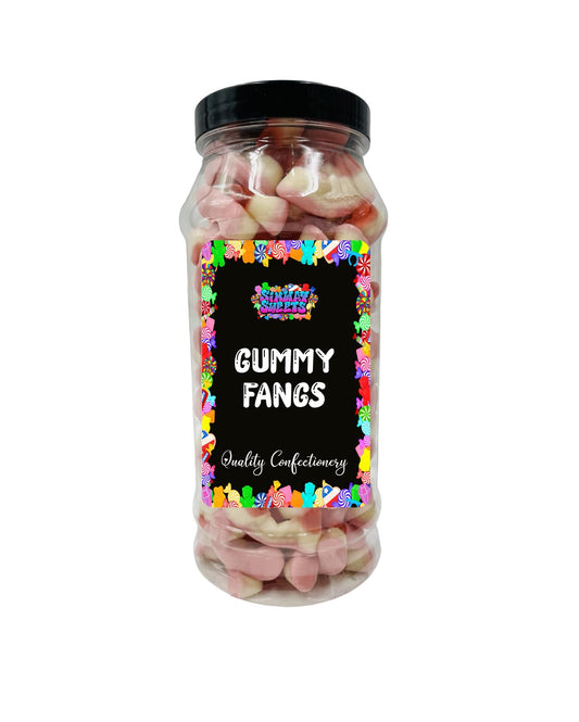 Simway Sweets Vampire Teeth Gummy Jelly Sweets Retro Sweets Gift Jar