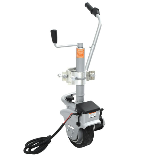 vidaXL vidaXL Aluminium Motorised Jockey Wheel Trailer Mover 12 V 350 W