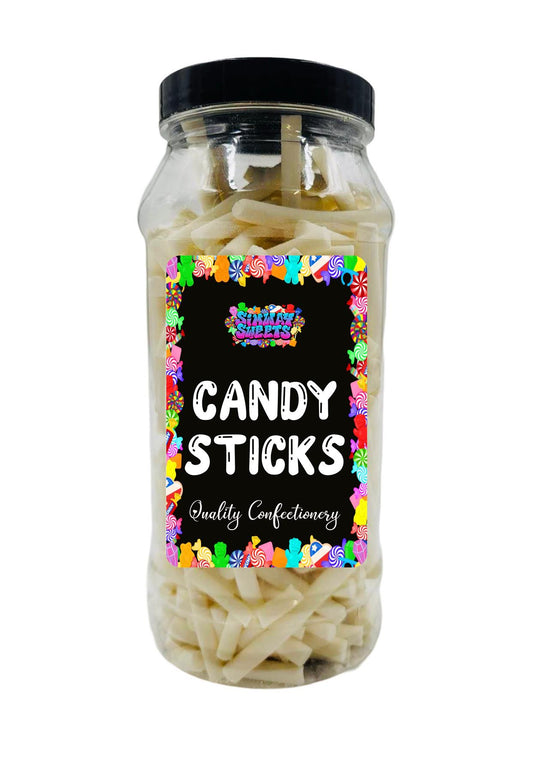Simway Sweets Candy Sticks Retro Sweets Gift Jar