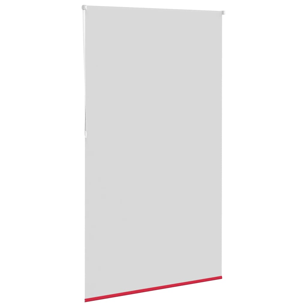 vidaXL Roller Blind Blackout Red 125x230 cm Fabric Width 121.6 cm Polyester