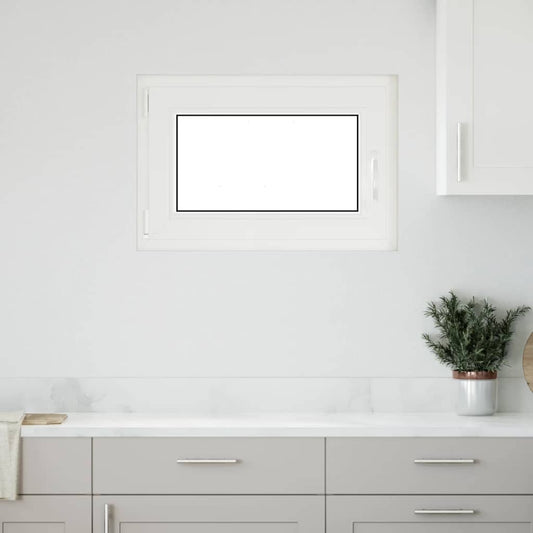 vidaXL Basement Window "RISOR" 60x90 cm Tilt&Turn DIN Left Anthracite