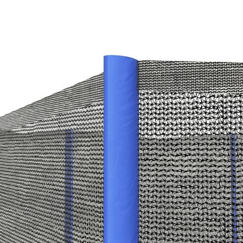 SPORTNOW 8ft Trampoline Net Replacement Safety Net with Zipped Door