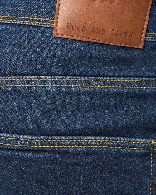 Mustone Denim Shorts Raw Wash