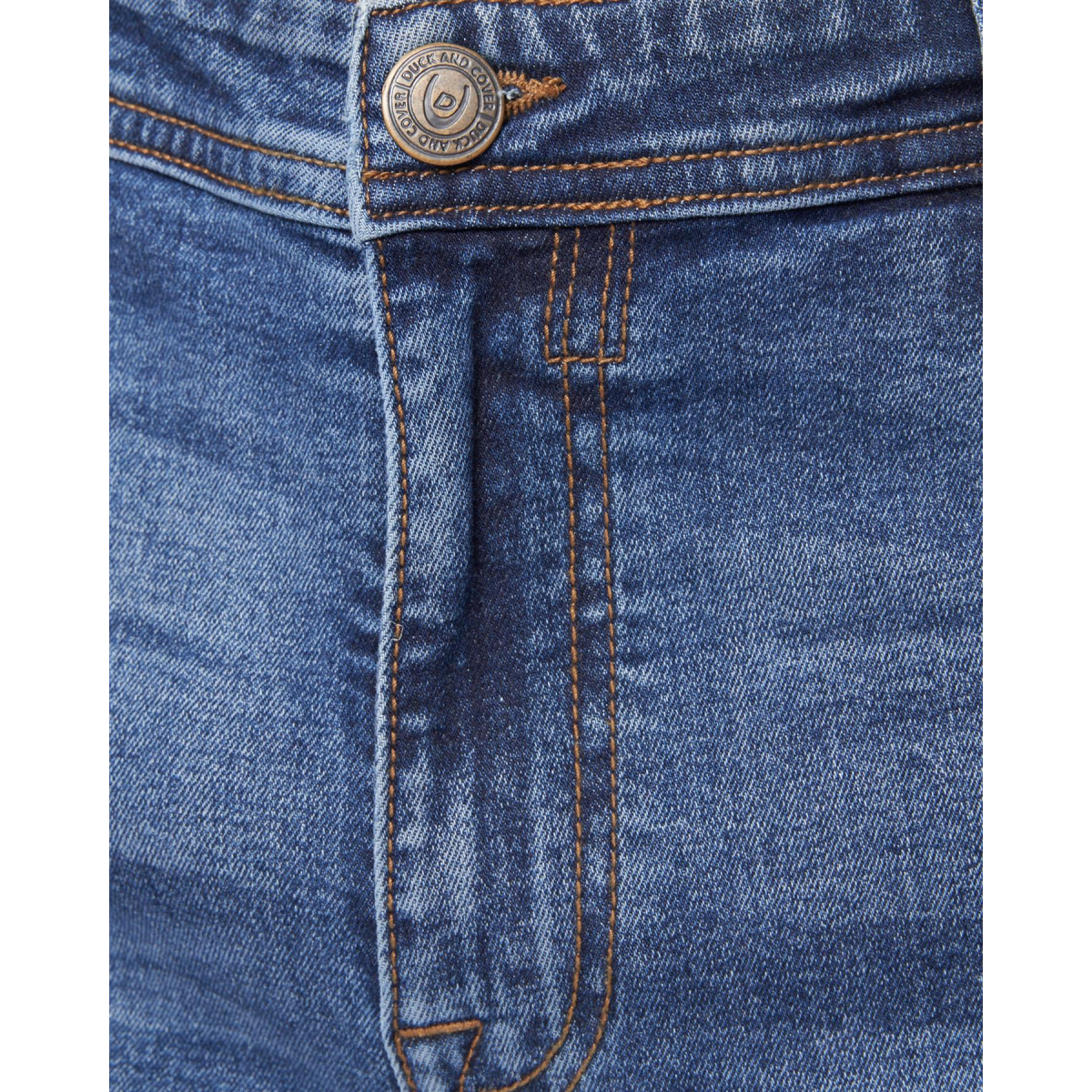 Janstar Straight Leg Jeans Stone Wash