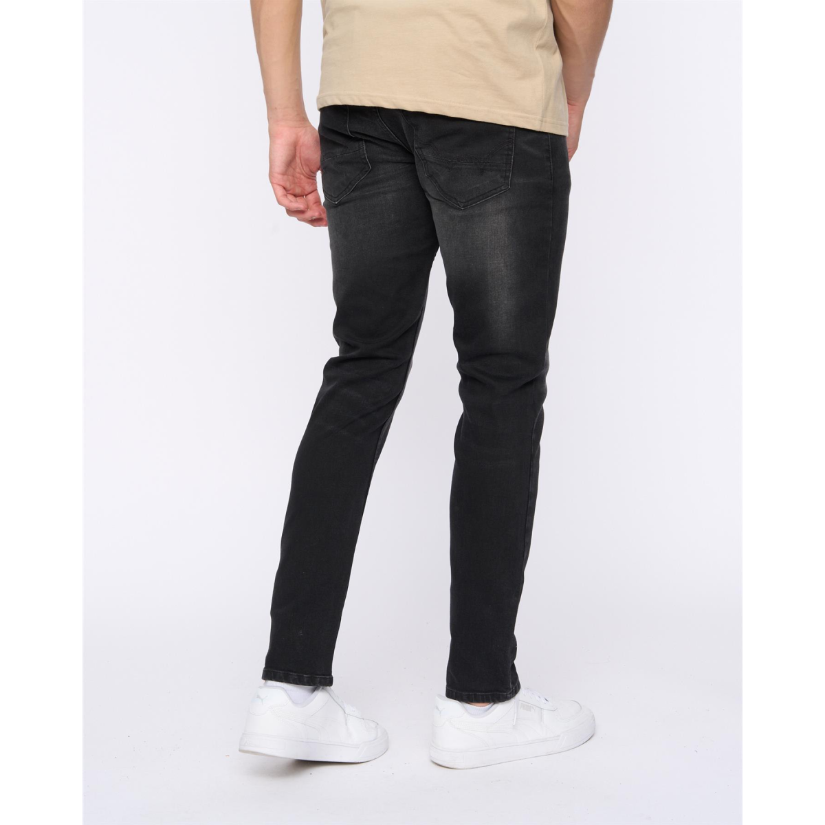 Maylead Slim Fit Jeans Black