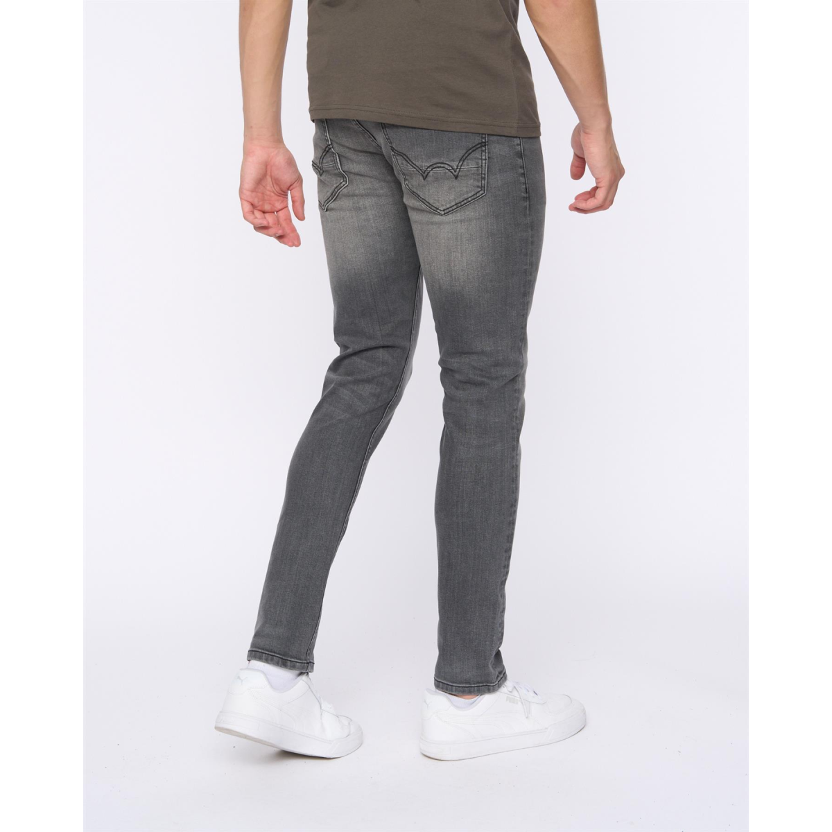 Maylead Slim Fit Jeans Grey