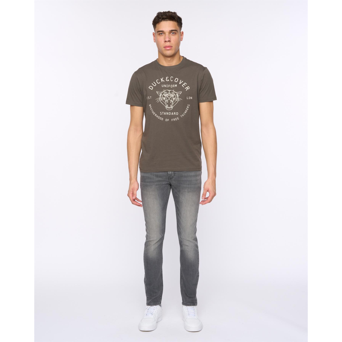 Maylead Slim Fit Jeans Grey