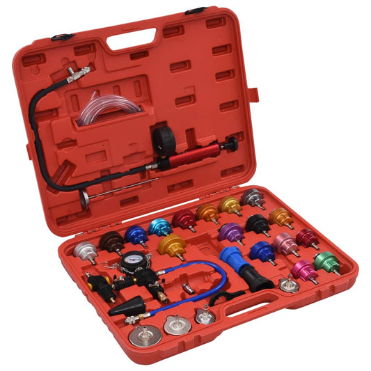 vidaXL vidaXL 28 Piece Cooling System & Radiator Cap Pressure Tester