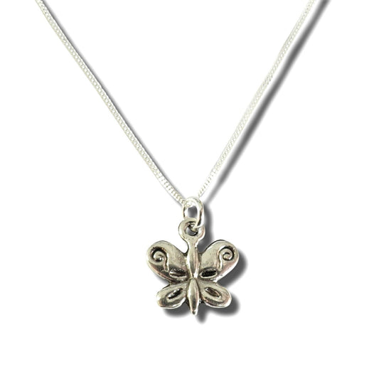 Aye Do Gifts Butterfly Silver Necklace Silver