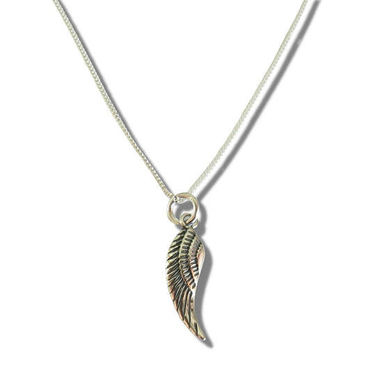 Aye Do Gifts Angel Feather Silver Necklace Silver