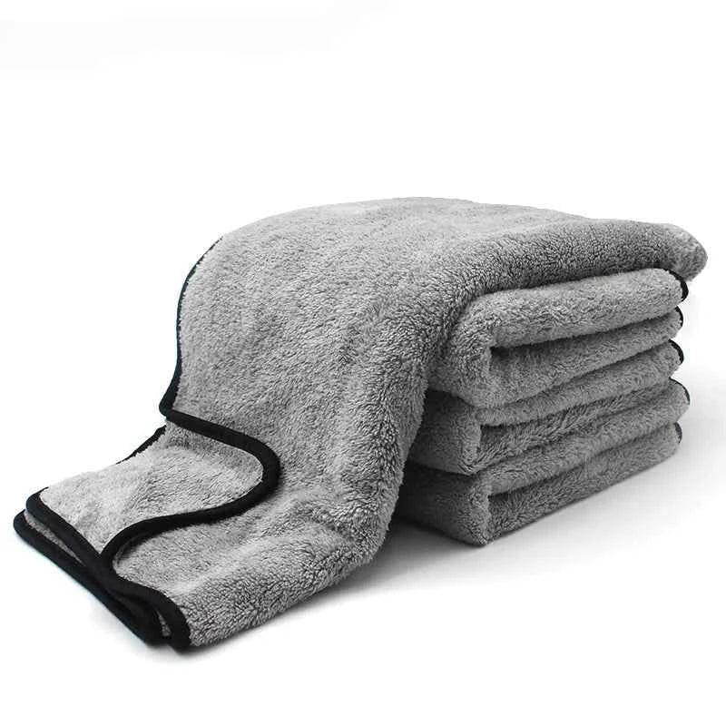 1PC Microfiber Towel Car Wash Accessories Super Absorbency Car Cleaning Cloth Premium Microfiber Auto Towel One Time Drying
