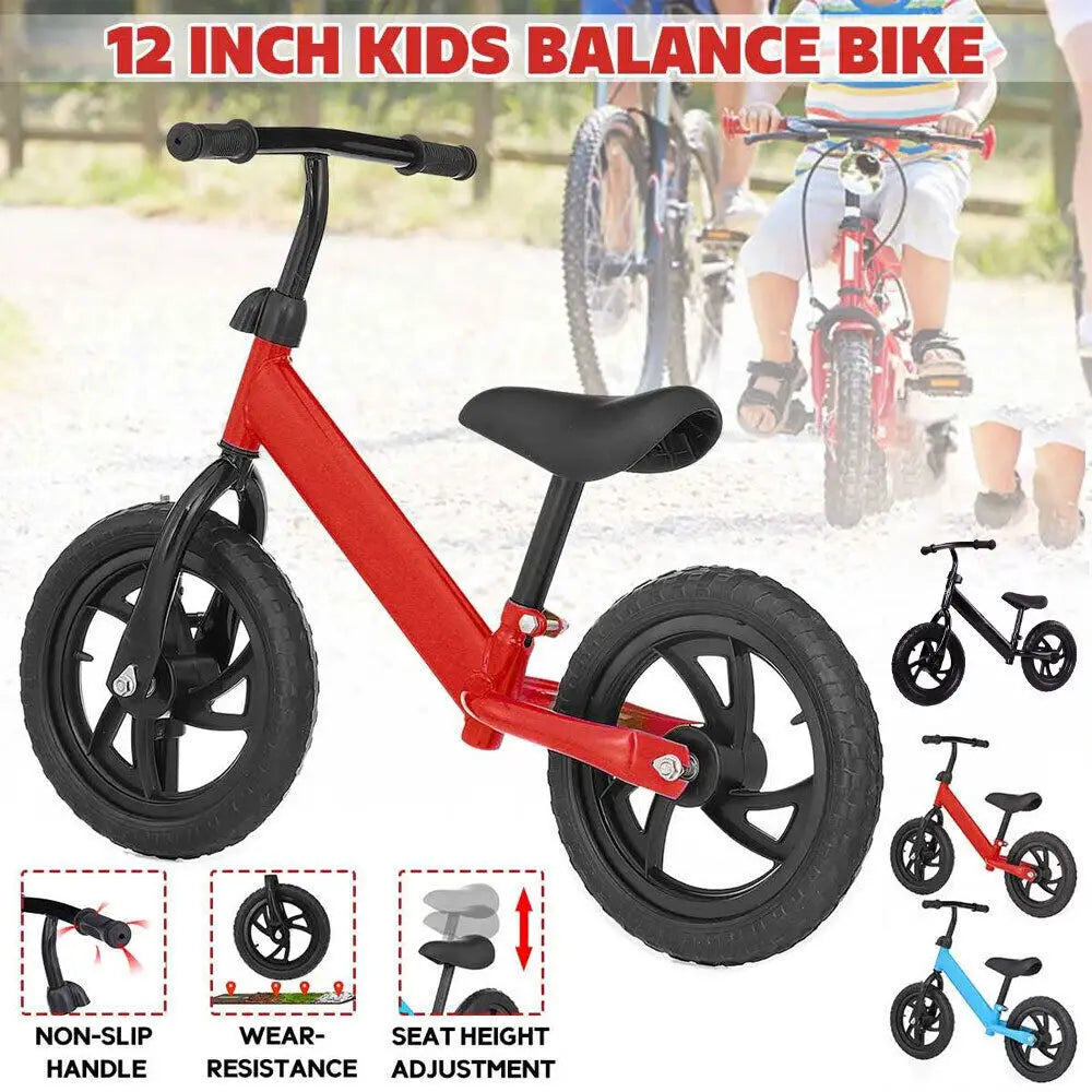 Beginner Toddler Training Kids Balance Bike For 3+ Years Old Girls Boys Children Bike Exquisite Durable Lightweight Toys Gifts