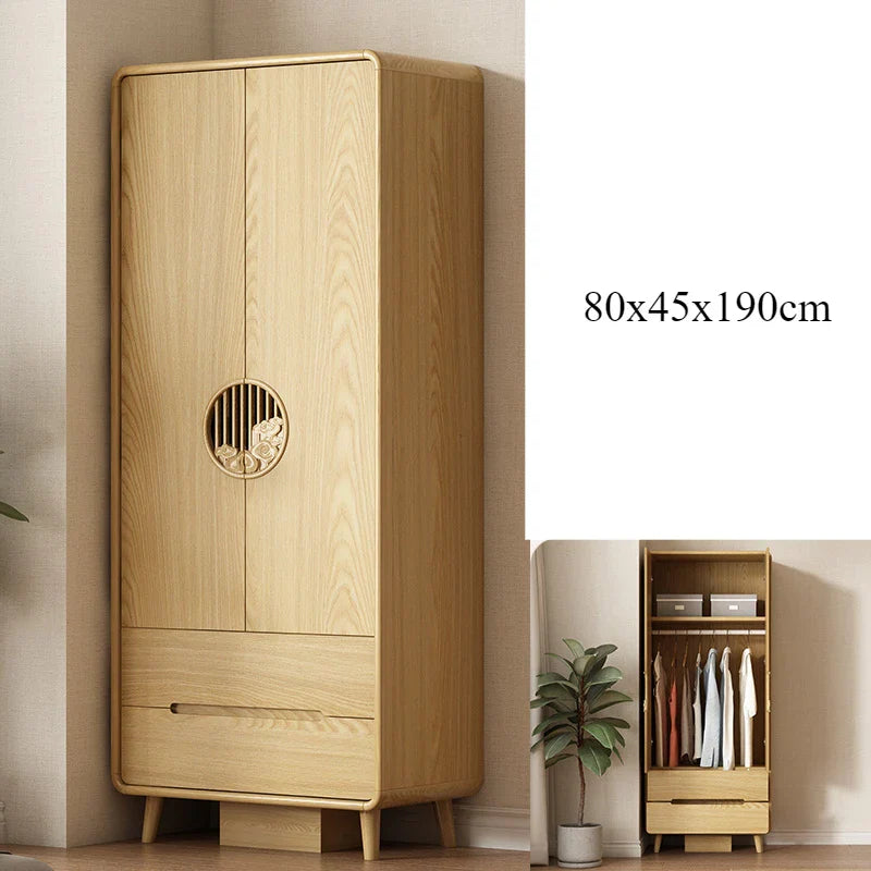 Bedroom Assembly Cupboard Wardrobe Closet Modern Chinese Storage Wardrobe Wooden Locker Room Mueble Organizador Furniture Home