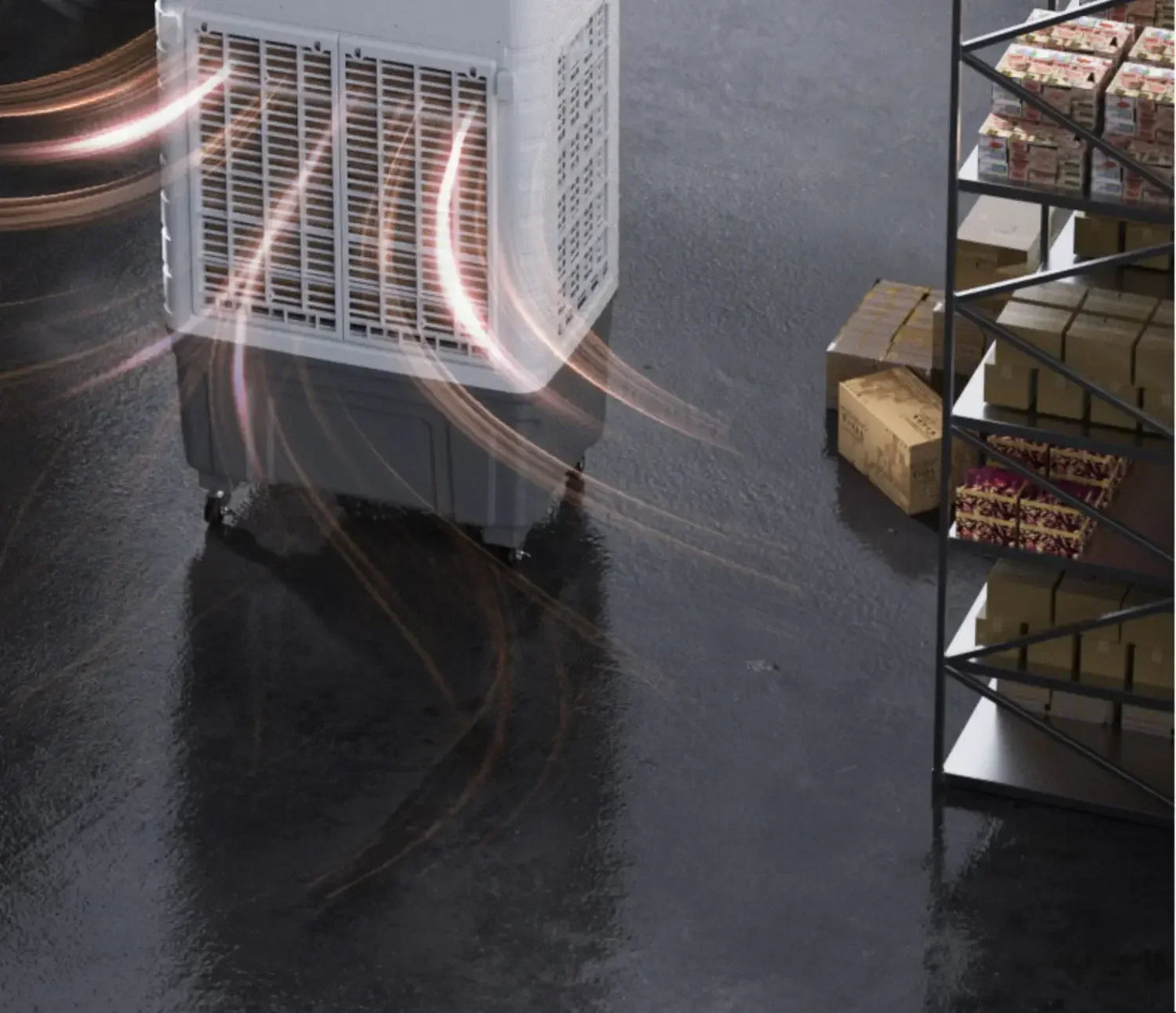 Air Cooler Large Industrial Water Cooler Evaporative Water Cooling Air Conditioner Fan Household Fan Mini Aire Acondicionado