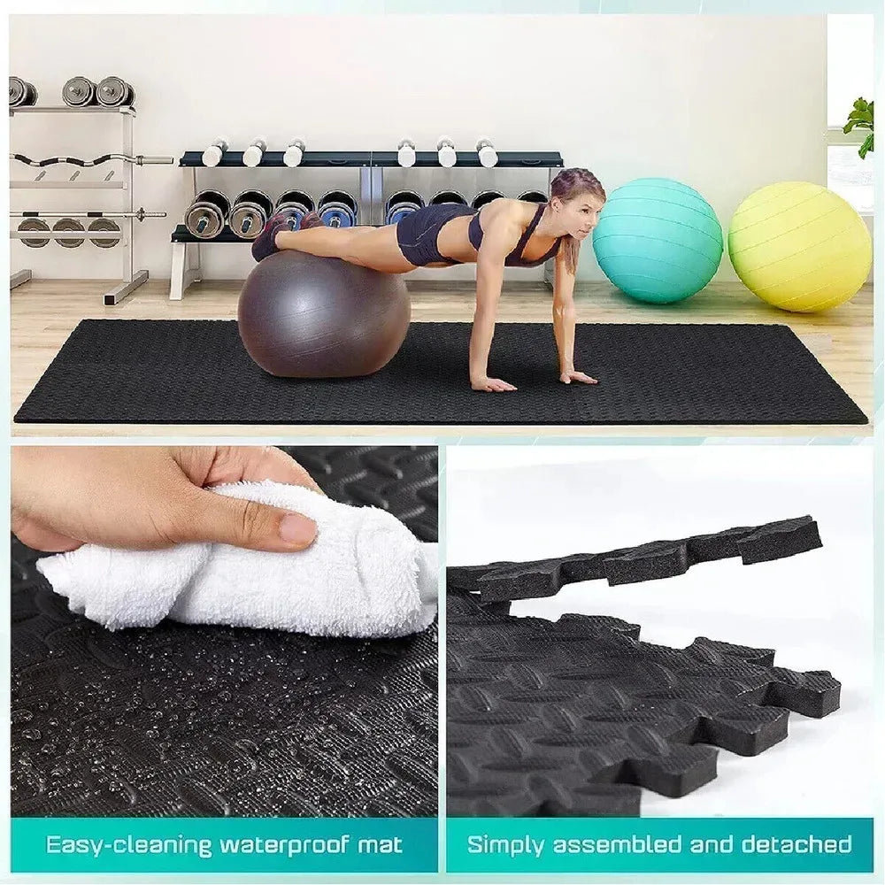 60X60cm EVA INTERLOCKING OR MATS SOFT FOAM GYM ORING MAT YOGA TILES UK