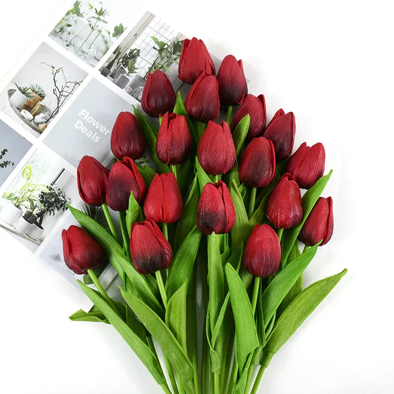 Tulip Flower Artificial Tulip Bouquet