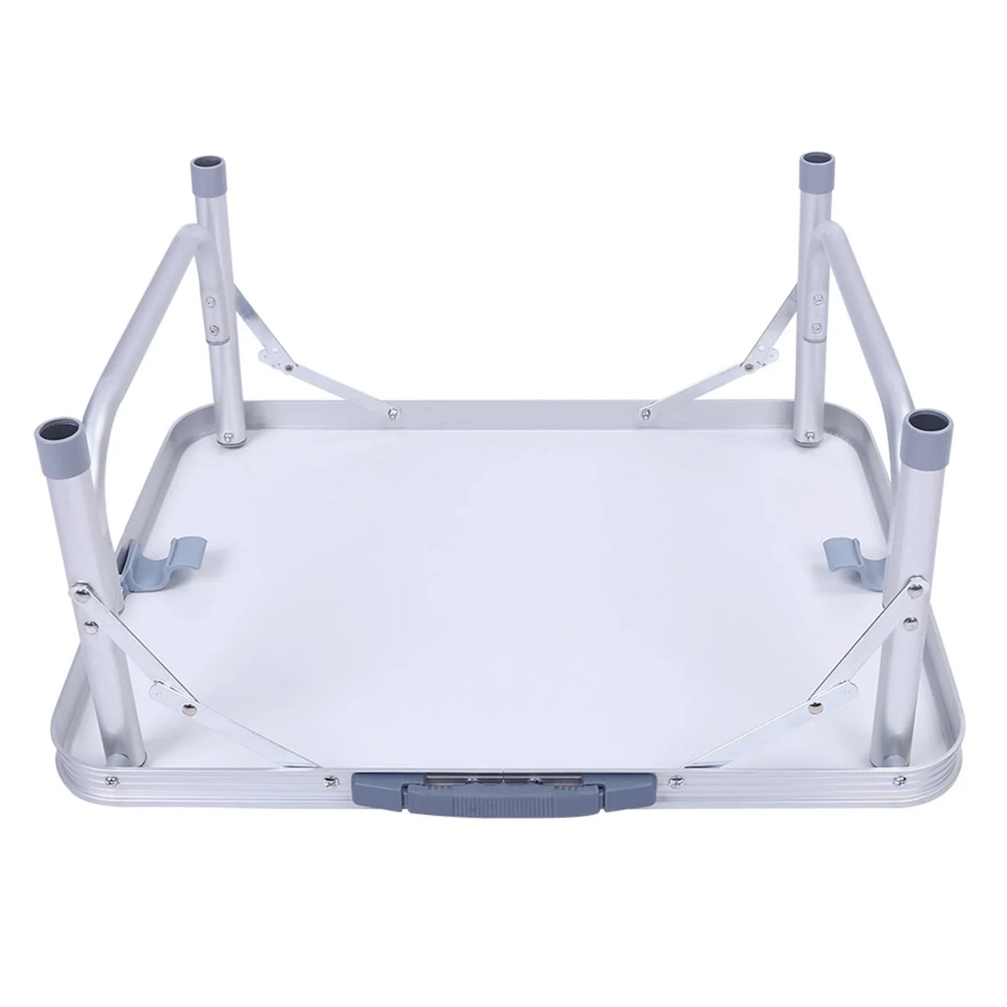 1x Aluminum Alloy Adjustable Folding Table Desk Stand Tray for Outdoor Garden Camping Picnic Outdoor Folding Table Folding Table