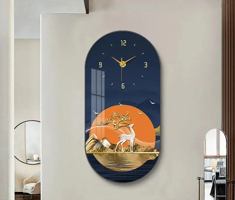 Modern luxury wall clock